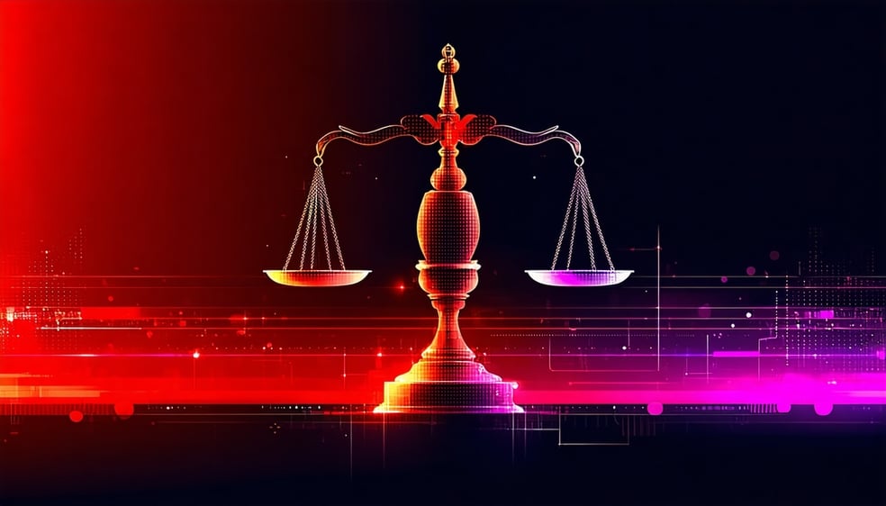scales of justice futuristic neon red and black with hints of orange and purple-Jul-10-2025-11-27-57-4775-AM